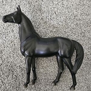 Breyer Black Horse Sculpture Realistic Art Piece